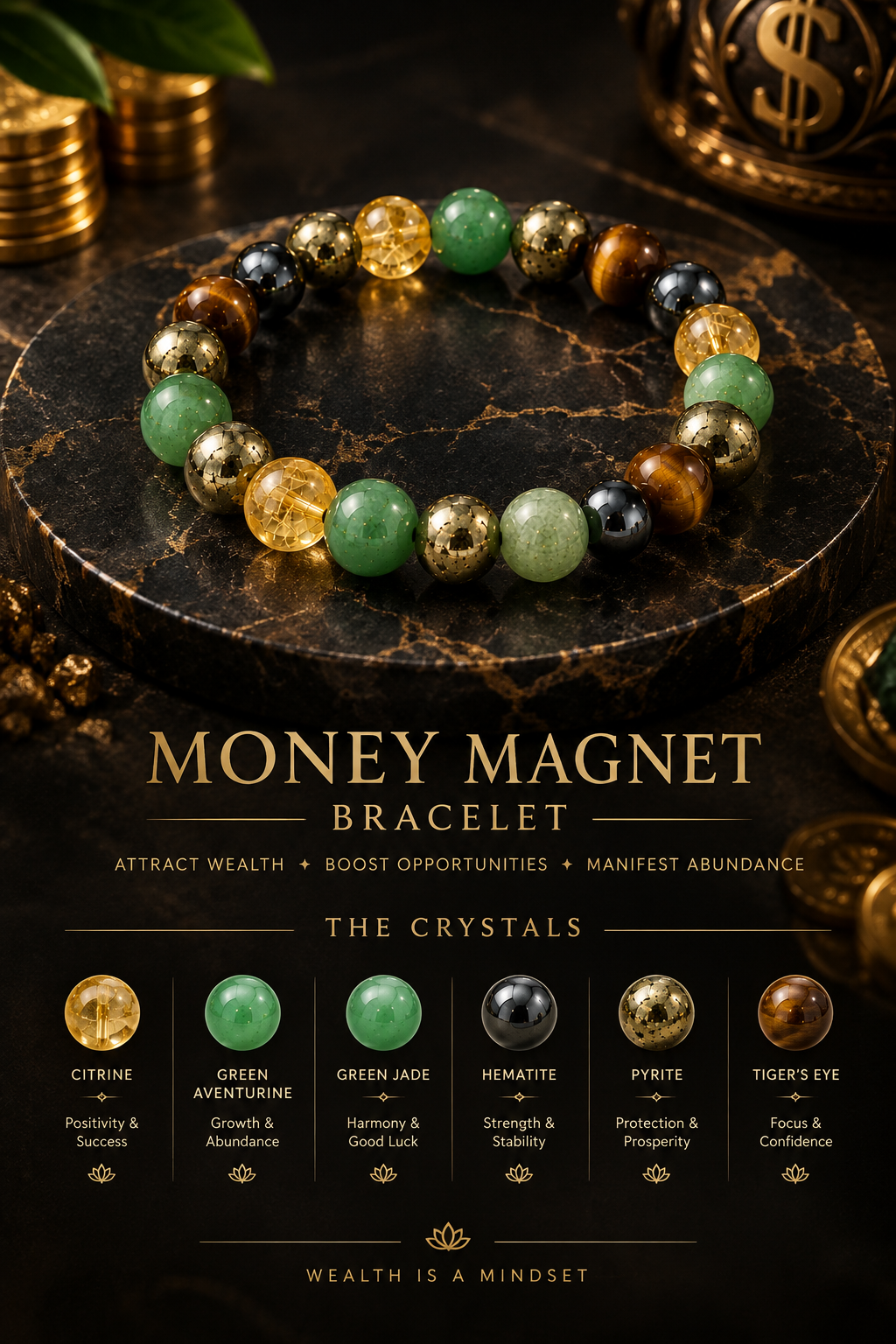 MONEY MAGNET Bracelet - Image 4