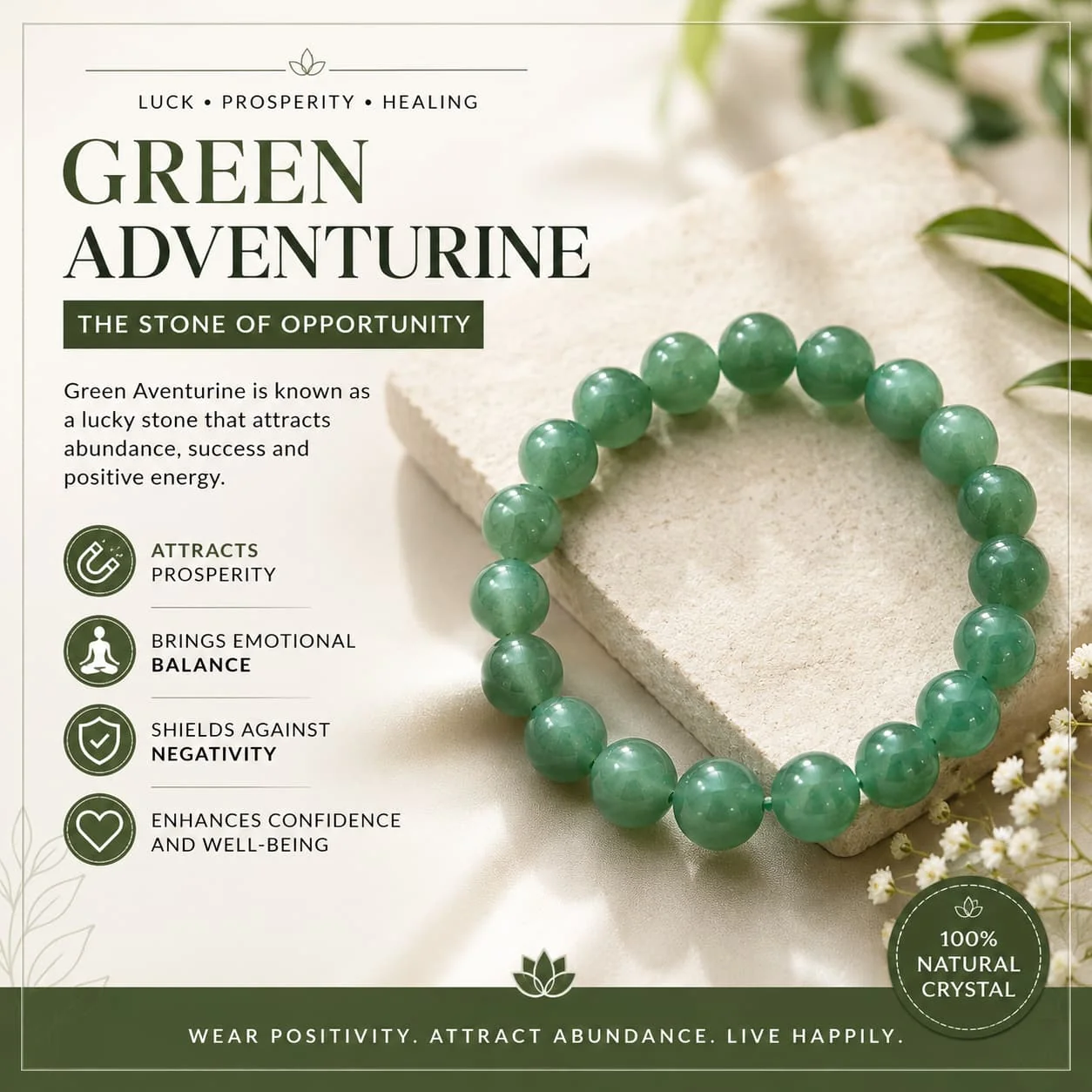 GREEN AVENTURINE — The Stone of Growth & Opportunity - Image 5